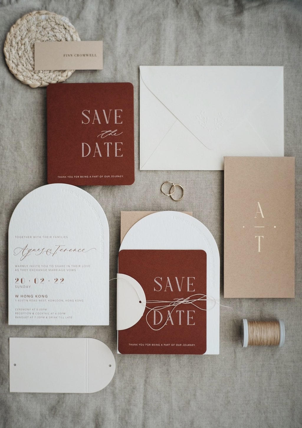 Custom Wedding Invitations – Set A